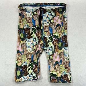 Sporti Men’s Jammer Swim Bottoms Size 32 Multicolor Graphic Print Drawstring